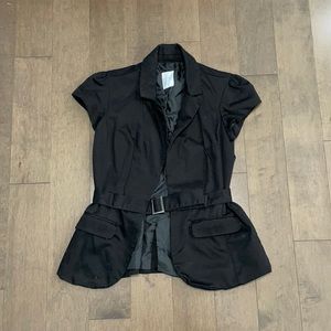 Belted top